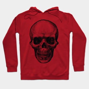 Drawing Skull Hoodie